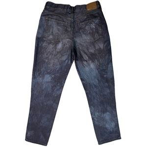 Aeropostale Custom Tie Dye Distressed Skater jeans